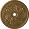 Ekena Millwork Sellek Ceiling Medallion (Fits Canopies up to 9"), Hand-Painted Pale Gold, 42 1/8"OD x 1 7/8"P CM42SKPAS - alternate 1